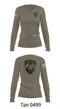 Hazen Police 41858905 Women's Long Sleeve V-neck Shirt - 11