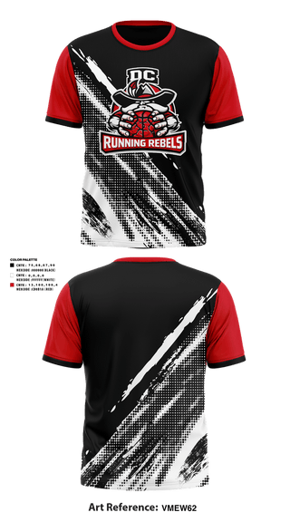 Short Sleeve Performance Shirt, DCRR, Men's Basketball, Teamtime, Team time, sublimation, custom sports apparel, team uniforms, spirit wear, spiritwear, sports uniforms, custom shirts, team store, custom team store, fundraiser sports, apparel fundraiser