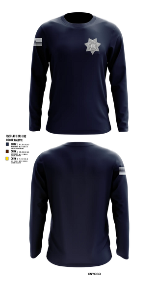 Long Sleeve Performance Shirt, Western Michigan University Public Safety, Police, Teamtime, Team time, sublimation, custom sports apparel, team uniforms, spirit wear, spiritwear, sports uniforms, custom shirts, team store, custom team store, fundraiser sports, apparel fundraiser