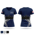 Houston Police Department Cadet Class 277 Women's Short Sleeve V-neck Shirt - 1