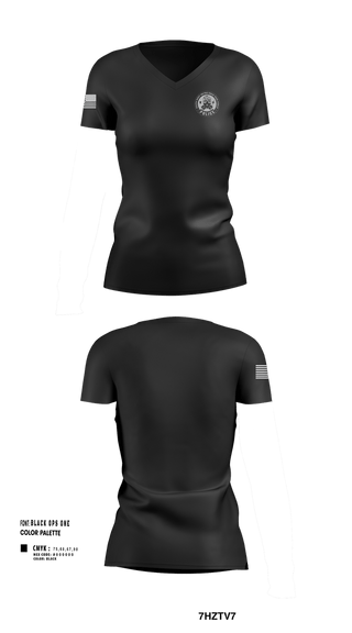 Womens Short Sleeve Vneck Shirt, Southwest Metro Drug Task Force, Police, Teamtime, Team time, sublimation, custom sports apparel, team uniforms, spirit wear, spiritwear, sports uniforms, custom shirts, team store, custom team store, fundraiser sports, apparel fundraiser