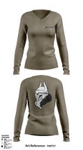 Viking Ready Mix 63384913 Women's Long Sleeve V-neck Shirt - 1