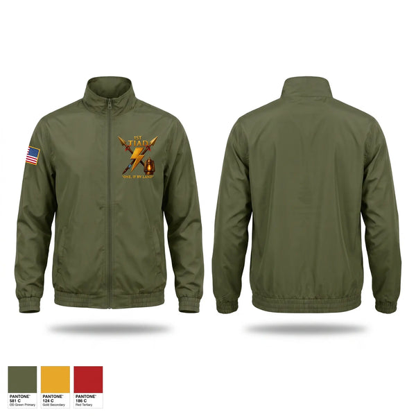 Windbreaker, 1st TIAD, Army, Teamtime, Team time, sublimation, custom sports apparel, team uniforms, spirit wear, spiritwear, sports uniforms, custom shirts, team store, custom team store, fundraiser sports, apparel fundraiser