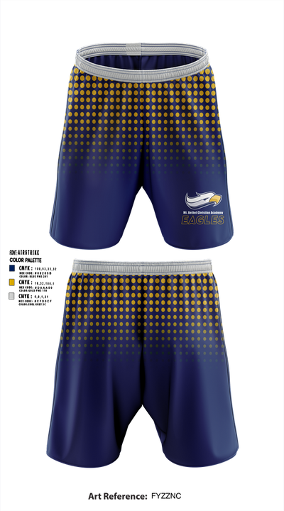 Mt. Bethel Christian Academy Golf Program 44847718 Athletic Shorts With Pockets - 1 (1)