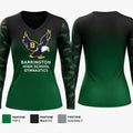 Barrington High School Gymnastics 6144044 Women's Long Sleeve V-neck Shirt - 21