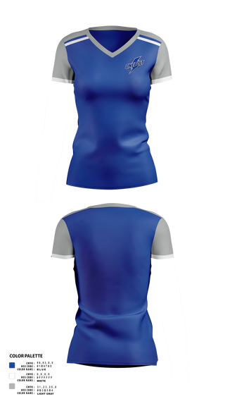 Womens Short Sleeve Vneck Shirt, Lysander Lightning, Ice Hockey, Teamtime, Team time, sublimation, custom sports apparel, team uniforms, spirit wear, spiritwear, sports uniforms, custom shirts, team store, custom team store, fundraiser sports, apparel fundraiser