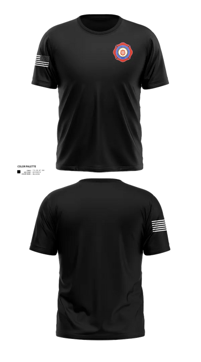 Groves Professional Firefighters Local 1905 75492624 Short Sleeve Performance Shirt - 21