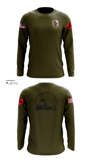 Long Sleeve Performance Shirt, 13th MDB, Army, Teamtime, Team time, sublimation, custom sports apparel, team uniforms, spirit wear, spiritwear, sports uniforms, custom shirts, team store, custom team store, fundraiser sports, apparel fundraiser