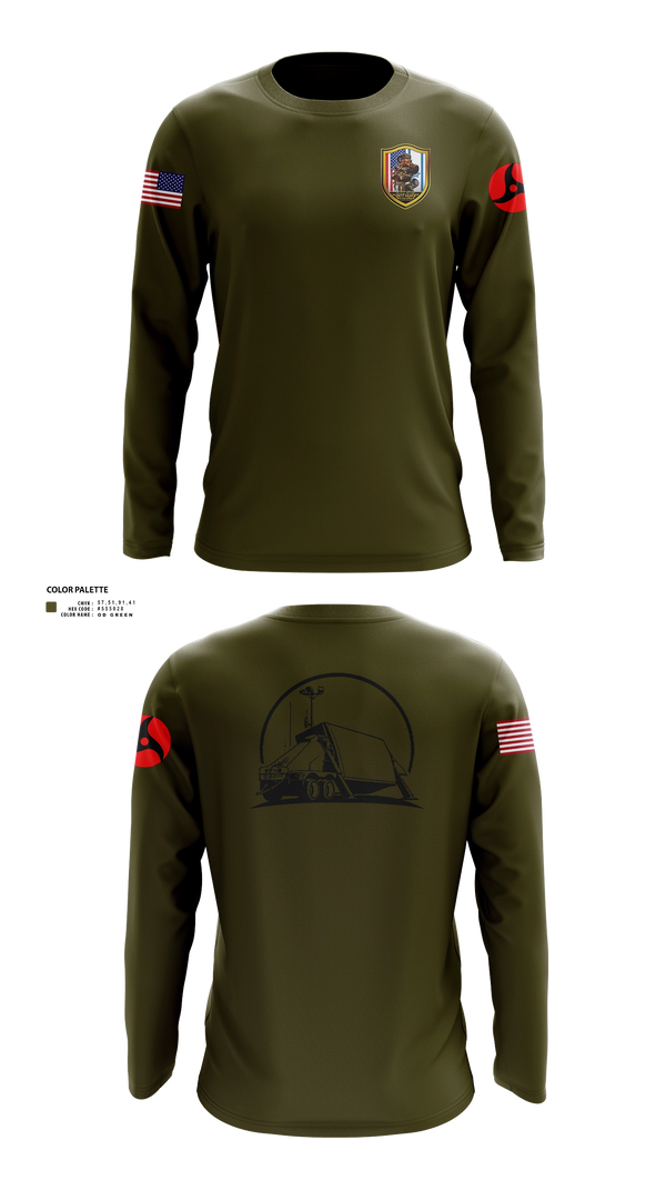 Long Sleeve Performance Shirt, 13th MDB, Army, Teamtime, Team time, sublimation, custom sports apparel, team uniforms, spirit wear, spiritwear, sports uniforms, custom shirts, team store, custom team store, fundraiser sports, apparel fundraiser