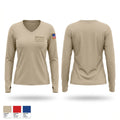 Dillwyn Volunteer Fire Department 14045967 Women's Long Sleeve V-neck Shirt - 1