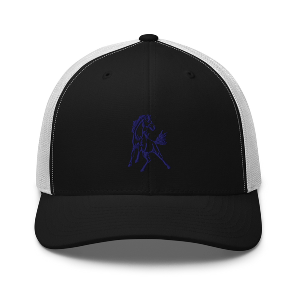 Belle Fourche Volleyball 78454655 Retro Trucker Hat | Yupoong 6606