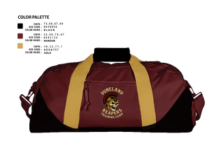 Duffle Bag, Duneland Reapers, , Teamtime, Team time, sublimation, custom sports apparel, team uniforms, spirit wear, spiritwear, sports uniforms, custom shirts, team store, custom team store, fundraiser sports, apparel fundraiser