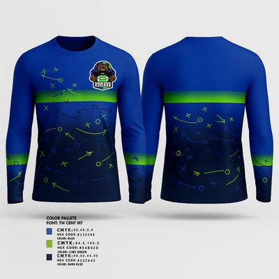 Sterling Heights Kodiaks 32781159 Long Sleeve Performance Shirt 1