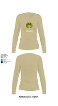 DS Davis 5549191 Women's Long Sleeve V-neck Shirt - 82