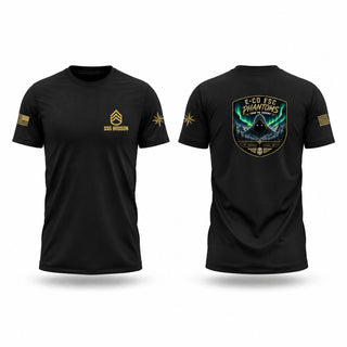 Old School Cotton Feel Shirt, E. Co 1-229 mx, Army, Teamtime, Team time, sublimation, custom sports apparel, team uniforms, spirit wear, spiritwear, sports uniforms, custom shirts, team store, custom team store, fundraiser sports, apparel fundraiser