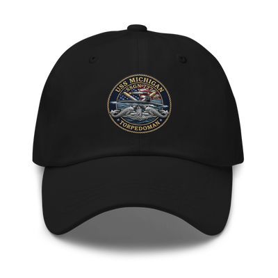 USS Michigan TorpedoMan Dad hat
