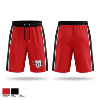 Athletic Shorts With Pockets, Wright Brothers Pilots, Women's Volleyball, Teamtime, Team time, sublimation, custom sports apparel, team uniforms, spirit wear, spiritwear, sports uniforms, custom shirts, team store, custom team store, fundraiser sports, apparel fundraiser