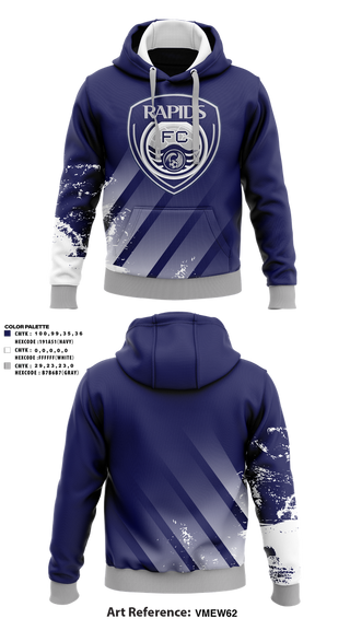 Hoodie, Rapids FC, Men's Soccer, Teamtime, Team time, sublimation, custom sports apparel, team uniforms, spirit wear, spiritwear, sports uniforms, custom shirts, team store, custom team store, fundraiser sports, apparel fundraiser