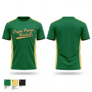 Short Sleeve Performance Shirt, Oregon Premier Baseball, Baseball, Teamtime, Team time, sublimation, custom sports apparel, team uniforms, spirit wear, spiritwear, sports uniforms, custom shirts, team store, custom team store, fundraiser sports, apparel fundraiser