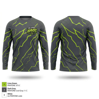 Oklahoma Havoc Long Sleeve Performance Shirt 1