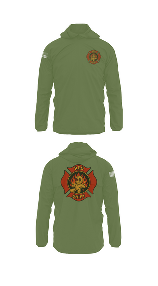 Windbreaker, City of Lake Geneva Fire Department, , Teamtime, Team time, sublimation, custom sports apparel, team uniforms, spirit wear, spiritwear, sports uniforms, custom shirts, team store, custom team store, fundraiser sports, apparel fundraiser
