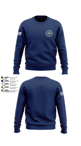 Crew Neck Sweatshirt, CalOES PSC, Police, Teamtime, Team time, sublimation, custom sports apparel, team uniforms, spirit wear, spiritwear, sports uniforms, custom shirts, team store, custom team store, fundraiser sports, apparel fundraiser