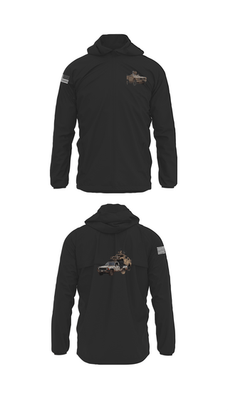 Windbreaker, 2-124th Infantry Regiment, Army, Teamtime, Team time, sublimation, custom sports apparel, team uniforms, spirit wear, spiritwear, sports uniforms, custom shirts, team store, custom team store, fundraiser sports, apparel fundraiser
