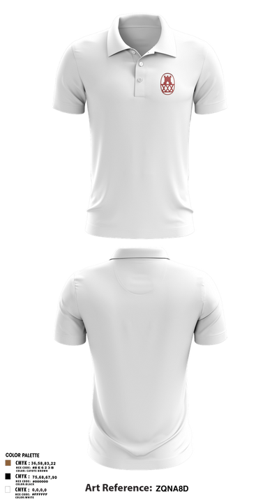 HSC 130th MEB 16353532 Short Sleeve Performance Polo - 106