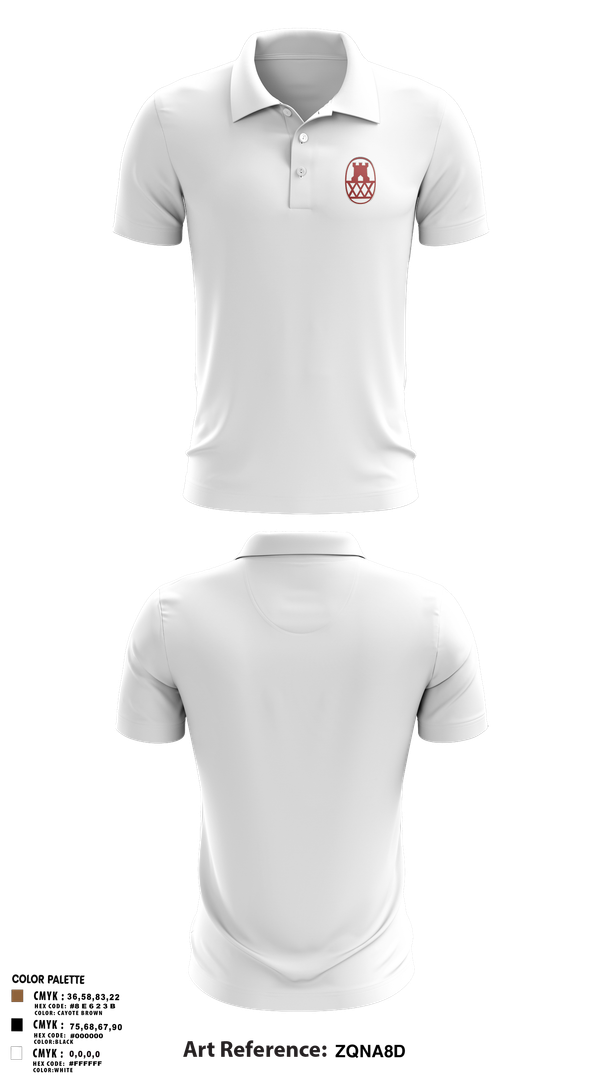 Short Sleeve Performance Polo, HSC 130th MEB, Army, Teamtime, Team time, sublimation, custom sports apparel, team uniforms, spirit wear, spiritwear, sports uniforms, custom shirts, team store, custom team store, fundraiser sports, apparel fundraiser