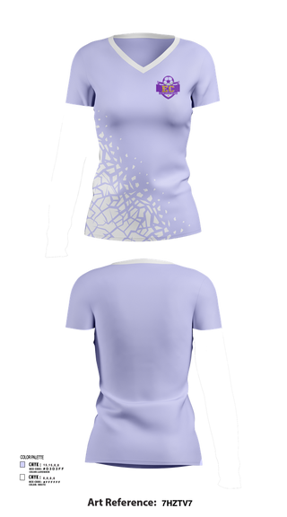 Womens Short Sleeve Vneck Shirt, EC Soccer, Women's Soccer, Teamtime, Team time, sublimation, custom sports apparel, team uniforms, spirit wear, spiritwear, sports uniforms, custom shirts, team store, custom team store, fundraiser sports, apparel fundraiser