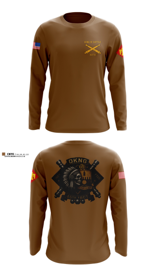 Long Sleeve Performance Shirt, 160th FTUS AGR, National Guard, Teamtime, Team time, sublimation, custom sports apparel, team uniforms, spirit wear, spiritwear, sports uniforms, custom shirts, team store, custom team store, fundraiser sports, apparel fundraiser