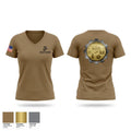 OMC 1st Maintenance Women's Short Sleeve V-neck Shirt - 1