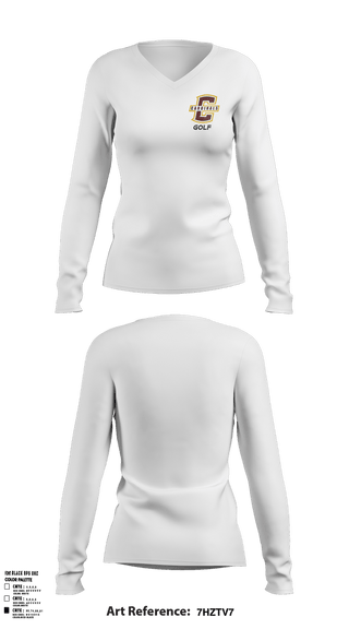 Womens Long Sleeve Vneck Shirt, Joseph Case Golf, Golf, Teamtime, Team time, sublimation, custom sports apparel, team uniforms, spirit wear, spiritwear, sports uniforms, custom shirts, team store, custom team store, fundraiser sports, apparel fundraiser