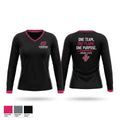 JoCo Firebirds Women's Long Sleeve V-neck Shirt - 1