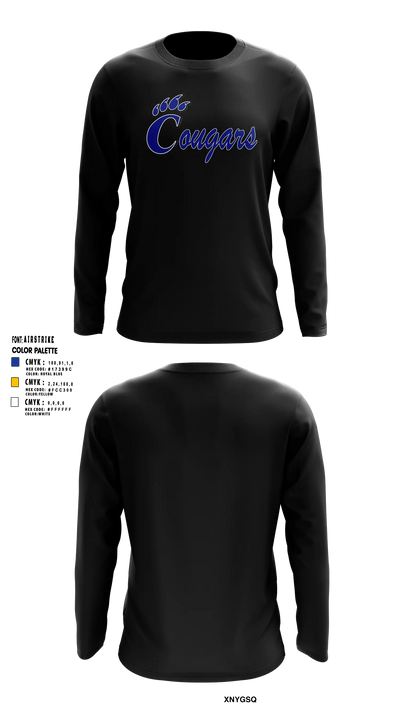 Campbellsport Cougars Long Sleeve Performance Shirt - 6