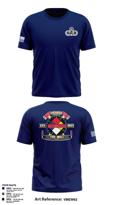 Central Pierce Hazmat 51368601 Old School Cotton Feel Shirt - 1