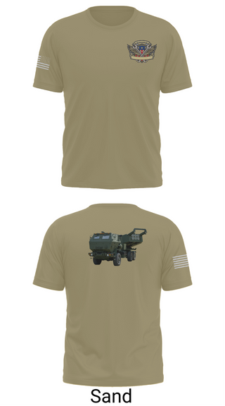 Old School Cotton Feel Shirt, 182nd Field Artillery, Army, Teamtime, Team time, sublimation, custom sports apparel, team uniforms, spirit wear, spiritwear, sports uniforms, custom shirts, team store, custom team store, fundraiser sports, apparel fundraiser