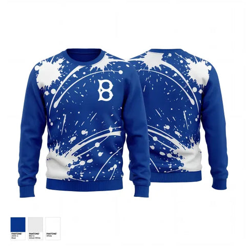 Crew Neck Sweatshirt, Hamilton Bulldogs, Baseball, Teamtime, Team time, sublimation, custom sports apparel, team uniforms, spirit wear, spiritwear, sports uniforms, custom shirts, team store, custom team store, fundraiser sports, apparel fundraiser