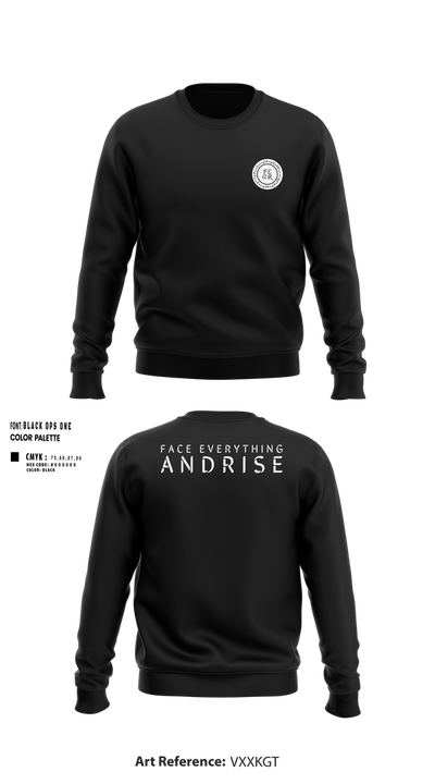 FearLifestyle 46237341 Crew Neck Sweatshirt - 102