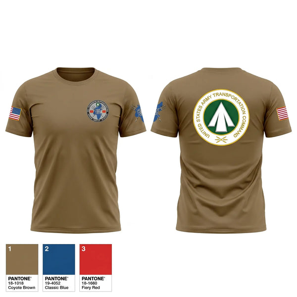 Short Sleeve Performance Shirt, 598th Transportation Brigade, Army, Teamtime, Team time, sublimation, custom sports apparel, team uniforms, spirit wear, spiritwear, sports uniforms, custom shirts, team store, custom team store, fundraiser sports, apparel fundraiser