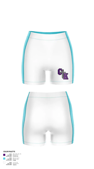 Womens Compression Shorts, Columbia Knights Football, , Teamtime, Team time, sublimation, custom sports apparel, team uniforms, spirit wear, spiritwear, sports uniforms, custom shirts, team store, custom team store, fundraiser sports, apparel fundraiser