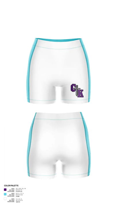 Columbia Knights Football 69359325 Women's Compression Shorts - 41