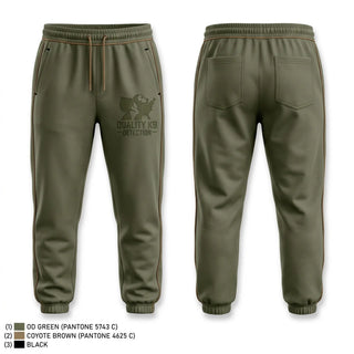 Sweatpants, Quality K9 Concepts, , Teamtime, Team time, sublimation, custom sports apparel, team uniforms, spirit wear, spiritwear, sports uniforms, custom shirts, team store, custom team store, fundraiser sports, apparel fundraiser