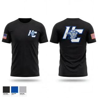 Short Sleeve Performance Shirt, Hampton County NJROTC, Navy, Teamtime, Team time, sublimation, custom sports apparel, team uniforms, spirit wear, spiritwear, sports uniforms, custom shirts, team store, custom team store, fundraiser sports, apparel fundraiser