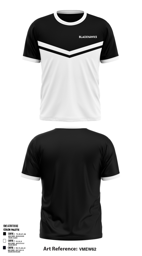 Short Sleeve Performance Shirt, Blackhawks, , Teamtime, Team time, sublimation, custom sports apparel, team uniforms, spirit wear, spiritwear, sports uniforms, custom shirts, team store, custom team store, fundraiser sports, apparel fundraiser