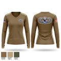 1-505th PIR 82nd airborne 43718914 Women's Long Sleeve V-neck Shirt - 1