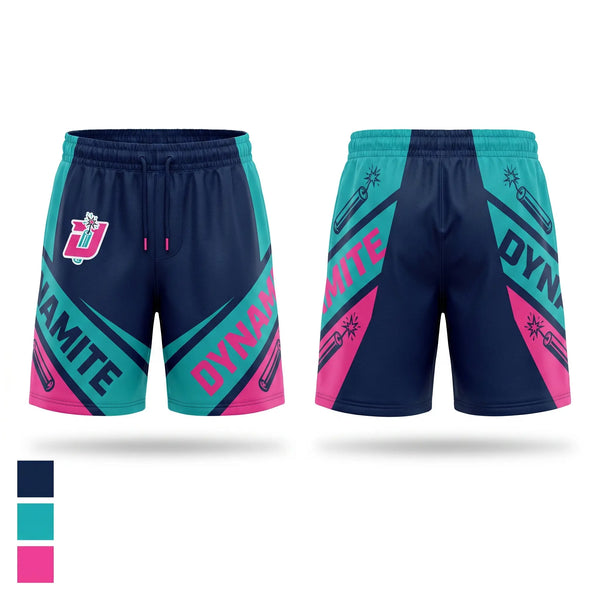 Athletic Shorts With Pockets, Dynamite, Softball, Teamtime, Team time, sublimation, custom sports apparel, team uniforms, spirit wear, spiritwear, sports uniforms, custom shirts, team store, custom team store, fundraiser sports, apparel fundraiser