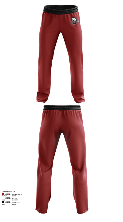 Westfall mustangs 55143002 Sweatpants - 1