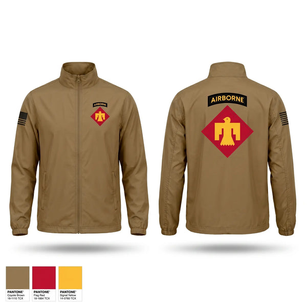 Windbreaker, 2-134 infantry, National Guard, Teamtime, Team time, sublimation, custom sports apparel, team uniforms, spirit wear, spiritwear, sports uniforms, custom shirts, team store, custom team store, fundraiser sports, apparel fundraiser