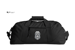 Duffle Bag, McCaysville Police Department, Police, Teamtime, Team time, sublimation, custom sports apparel, team uniforms, spirit wear, spiritwear, sports uniforms, custom shirts, team store, custom team store, fundraiser sports, apparel fundraiser